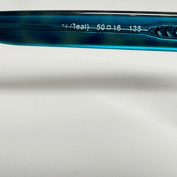 Coach‎ HC 6040 Brooklyn Eyeglasses Dark Tortoise Teal 50-16-135 Frames 22134 main image 7